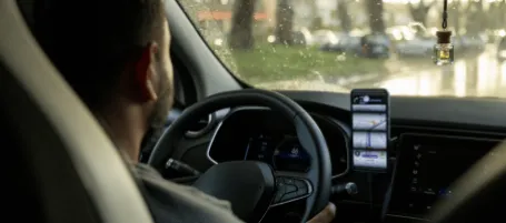Passenger in uber