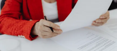 Reviewing legal documents